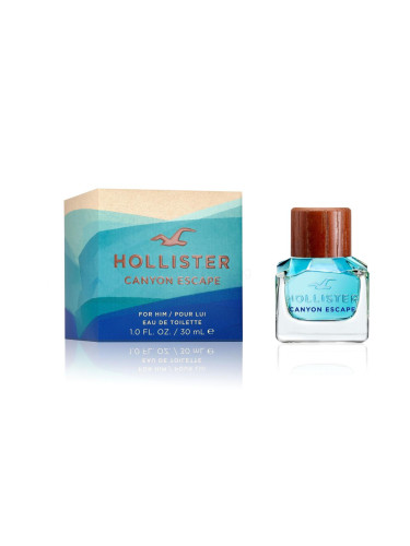 Hollister Canyon Escape Eau de Toilette за мъже 30 ml