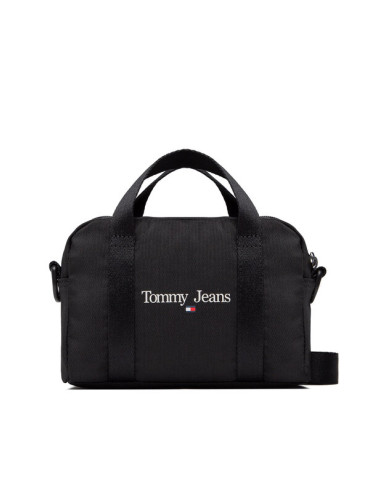 Tommy Jeans Дамска чанта Tjw Essential Crossover AW0AW12556 Черен