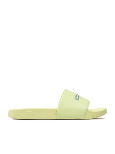 Tommy Hilfiger Чехли Colorful Hilfiger Pool Slide FM0FM04060 Зелен