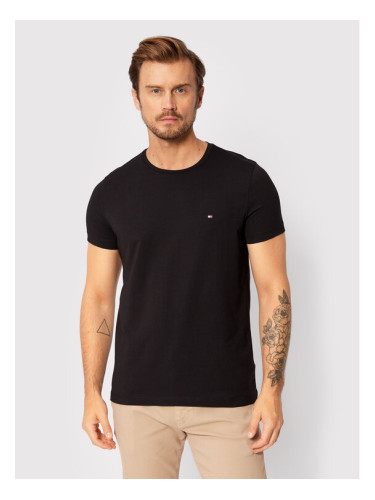 Tommy Hilfiger Тишърт Core Stretch MW0MW27539 Черен Slim Fit