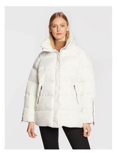PINKO Зимно яке Brunella 1G17Z3 A082 Бял Relaxed Fit
