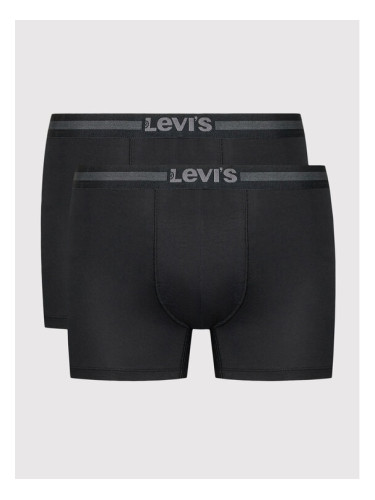 Levi's® Комплект 2 чифта боксерки 701203926 Черен