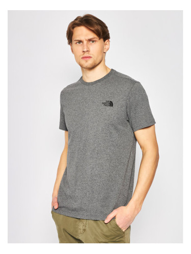 The North Face Тишърт Simple Dome Tee NF0A2TX5 Сив Regular Fit