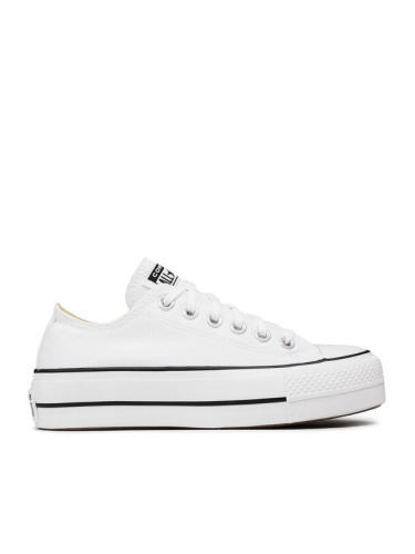 Converse Кецове Chuck Taylor All Star Lift Ox 560251C Бял