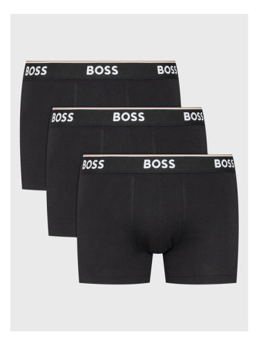 Boss Комплект 3 чифта боксерки Power 50475274 Черен