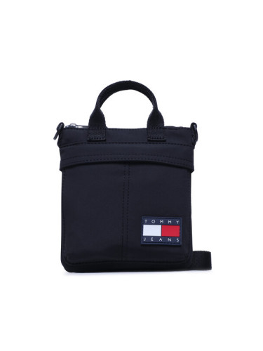 Tommy Jeans Мъжка чантичка Tjm Dimensions Micro Bag AM0AM10714 Черен