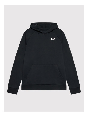 Under Armour Суитшърт Rival 1357591 Черен Loose Fit