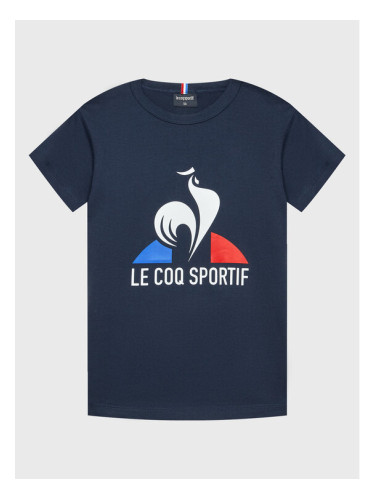 Le Coq Sportif Тишърт Ess 2210801 Тъмносин Regular Fit