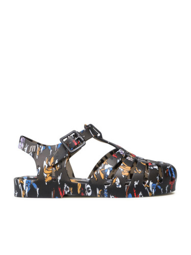 Melissa Сандали Mini Melissa Possession Print 33444 Черен