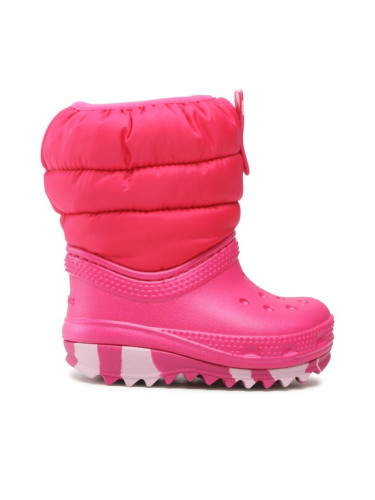 Crocs Апрески Classic Neo Puff Boot T 207683 Розов