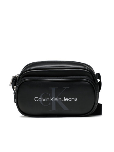Calvin Klein Jeans Мъжка чантичка Monogram Soft Ew Camera Bag18 K50K510107 Черен