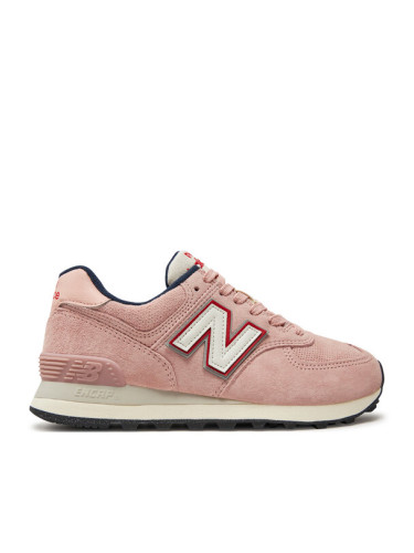 New Balance Сникърси WL574YP2 Розов