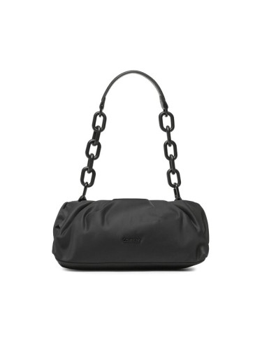 Calvin Klein Дамска чанта Soft Nylon Conv Clutch Sm K60K610646 Черен