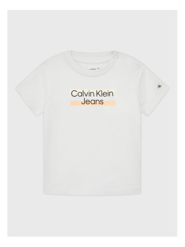 Calvin Klein Jeans Тишърт Hero Logo IN0IN00068 Сив Regular Fit