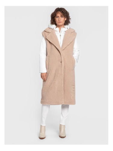 Liu Jo Sport Преходно палто TF2193 E0789 Бял Regular Fit