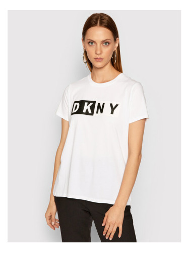 DKNY Sport Тишърт DP8T5894 Бял Regular Fit