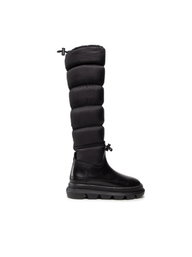 Tory Burch Ботуши Sleeping Bag Tall Boot 142046 Черен