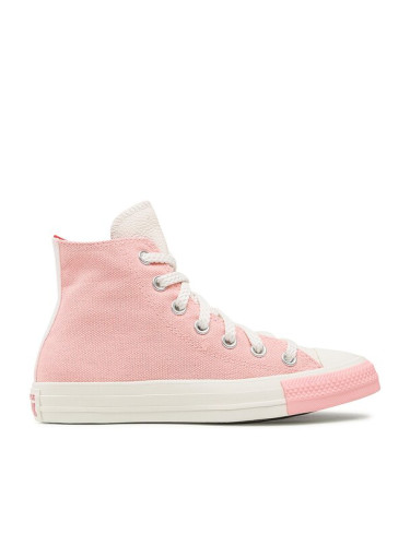 Converse Кецове Ctas Hi A00880C Розов