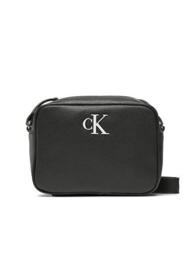 Calvin Klein Jeans Дамска чанта Minimal Monogram Camera Bag18 K60K610683 Черен