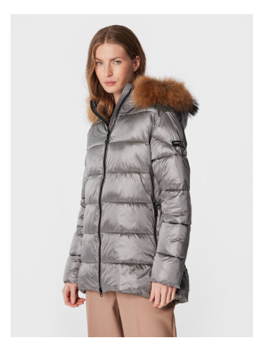 Frieda & Freddies Зимно яке 8715C Сив Regular Fit