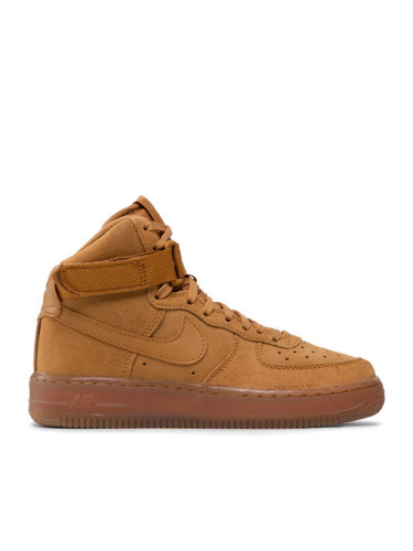 Nike Сникърси Air Force 1 High Lv 8 3 (GS) CK0262 700 Жълт