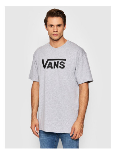 Vans Тишърт VN000GGG Сив Classic Fit