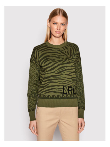 Lauren Ralph Lauren Пуловер 200872086001 Зелен Regular Fit