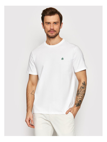 United Colors Of Benetton Тишърт 3MI5J1AF7 Бял Regular FIt