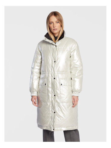 Bruuns Bazaar Зимно палто Lovisa BBW2993 Бял Regular Fit