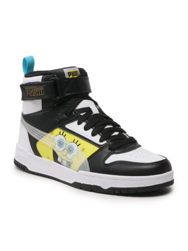 Puma Сникърси RBD Game Spongebob Jr 390864 01 Черен