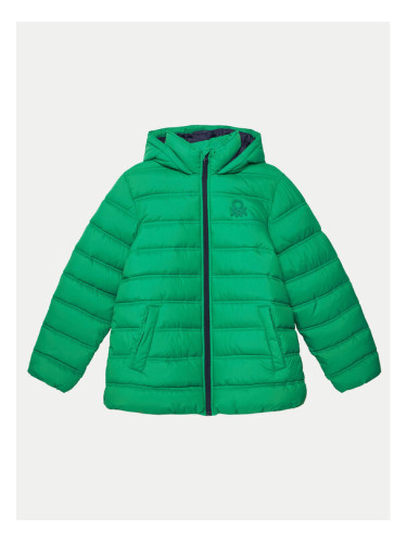 United Colors Of Benetton Зимно яке 2WU0CN016 Зелен Regular Fit