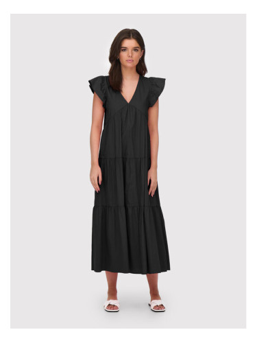 ONLY Лятна рокля Lindsey 15256487 Черен Regular Fit