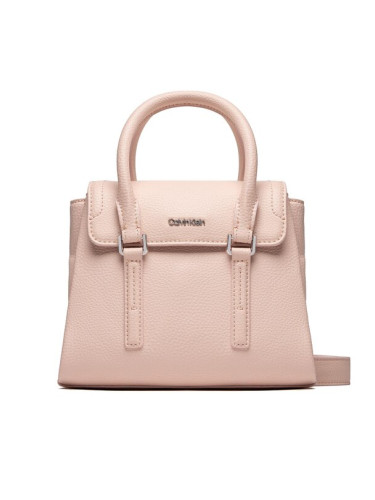 Calvin Klein Дамска чанта Ck Elevated Satchel Mini K60K609851 Розов