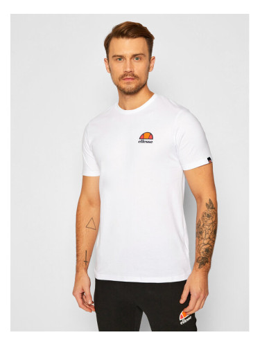 Ellesse Тишърт Canaletto SHS04548 Бял Regular Fit