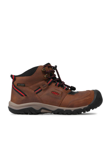 Keen Туристически Ridge Flex Mid Wp 1025585 Кафяв