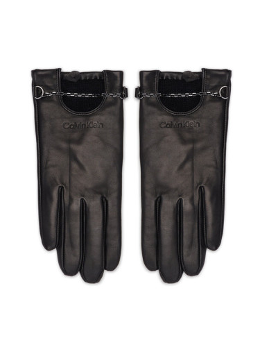 Calvin Klein Дамски ръкавици K60K609974 Черен
