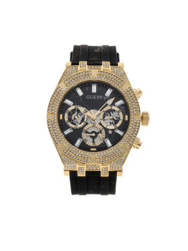 Guess Часовник Momentum GW0418G2 Черен