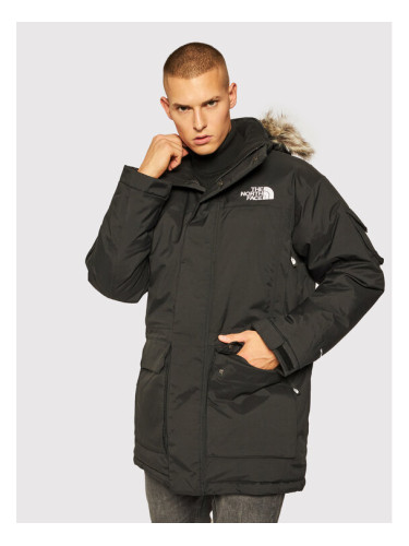 The North Face Зимно яке Recycled Mcmurdo NF0A4M8G Черен Regular Fit