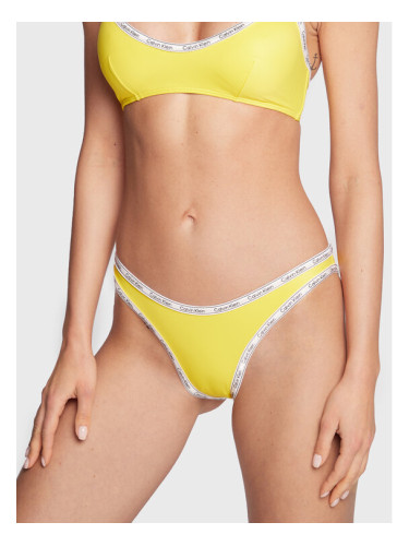 Calvin Klein Swimwear Долнище на бански KW0KW01952 Жълт
