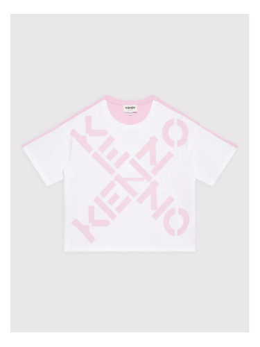 Kenzo Kids Тишърт K15599 Розов Relaxed Fit