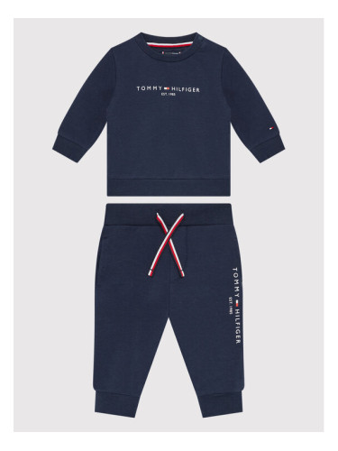 Tommy Hilfiger Анцуг Baby Essential KN0KN01485 Тъмносин Regular Fit