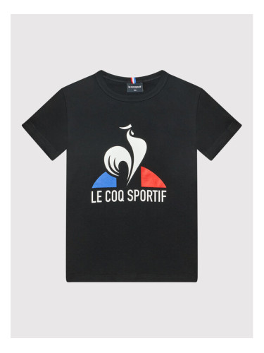 Le Coq Sportif Тишърт 2210481 Черен Regular Fit