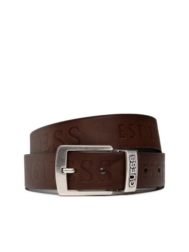 Guess Мъжки колан Reversible Belt M3RZ12 L0S80 Черен