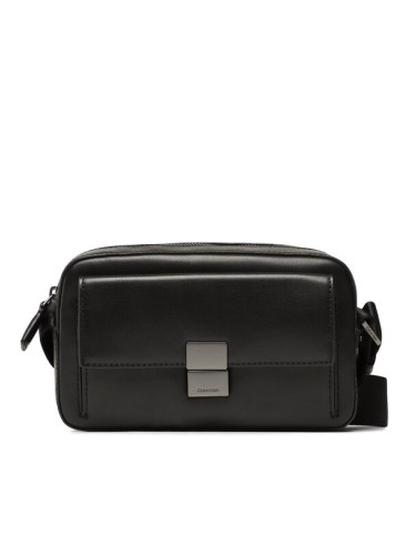 Calvin Klein Мъжка чантичка Iconic Hardware Camera Bag K50K510254 Черен