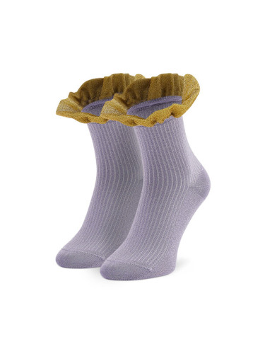 Happy Socks Чорапи дълги дамски SISCAY12-5000 Виолетов
