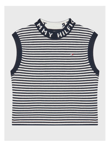 Tommy Hilfiger топ KG0KG06800 Тъмносин Regular Fit