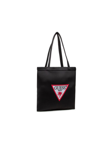 Guess Дамска чанта Scuba Bag E2GZ06 KB2C0 Черен