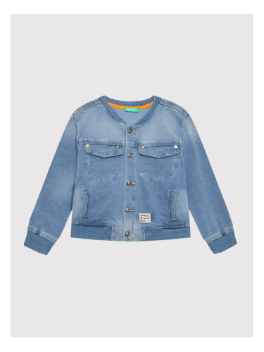 United Colors Of Benetton Яке бомбър 2BAYGN003 Син Regular Fit