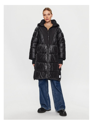 Didriksons Зимно палто Andrea 504308 Черен Oversize