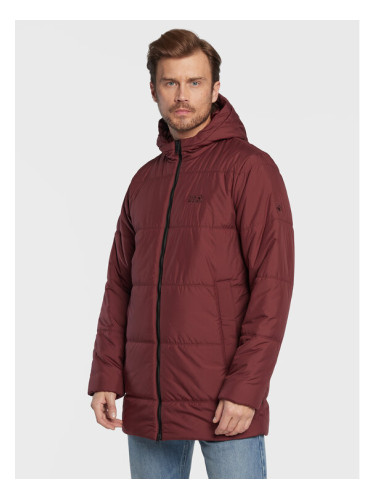 Jack Wolfskin Пухено яке North York 1206381 Бордо Regular Fit